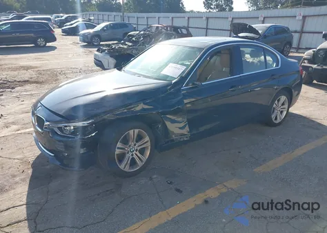 2016 BMW 328I from USA, damaged, VIN WBA8E9G52GNU28088